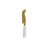 Eli Marble Cheese Knife 15cm White/Gold