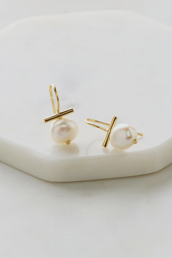 Sierra Earring Pearl