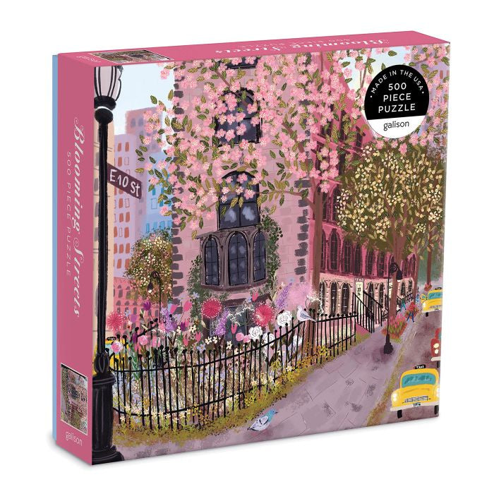 Joy Laforme Blooming Streets Puzzle - 500pc