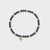 Onyx Aura of Gold Gem Bracelet