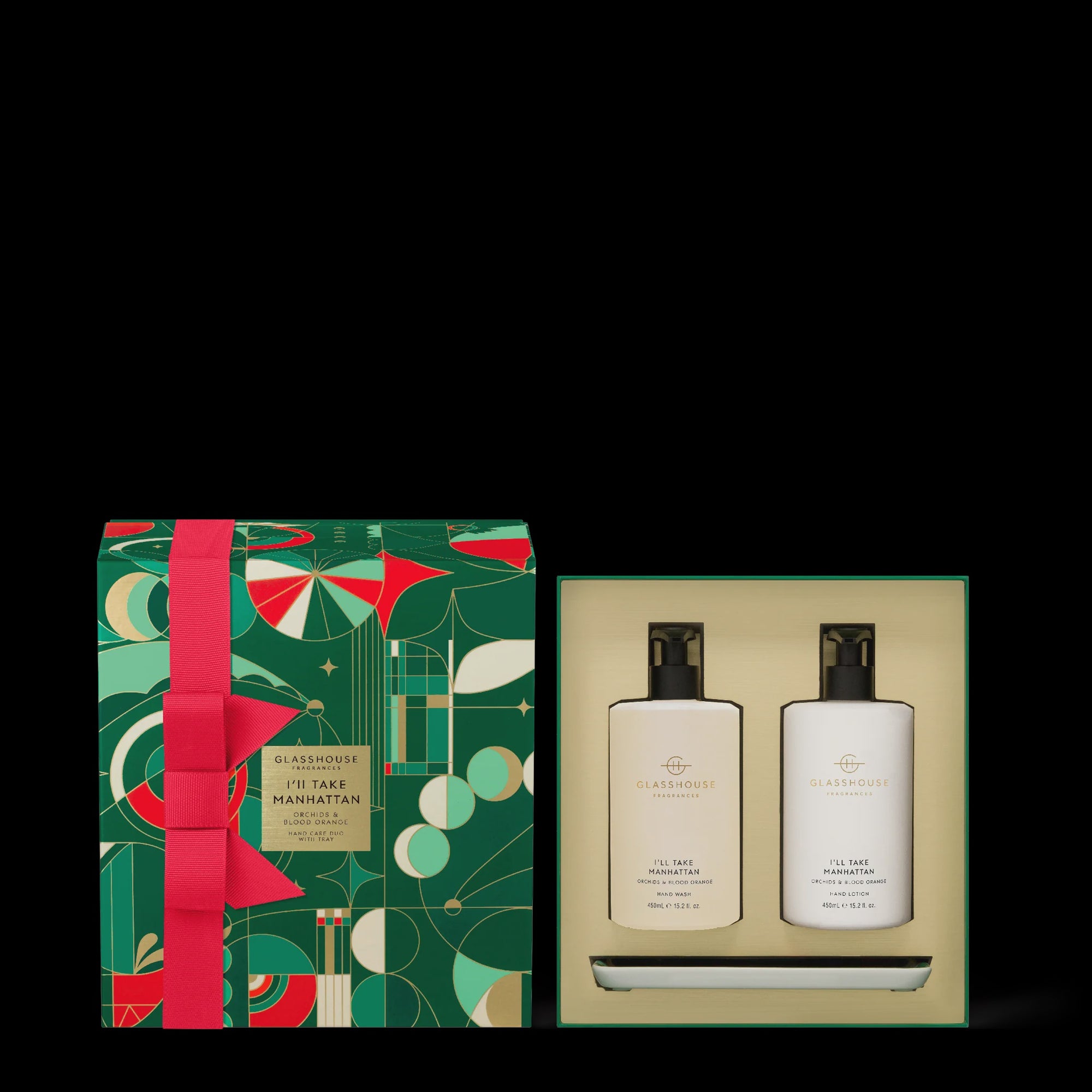 GF 450ml Hand Lotion & 450ml  Hand Wash - Hand Care Duo Set - Christmas - I'll Take Manhattan - X24