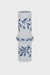 Bleues metal vase 11x30cm