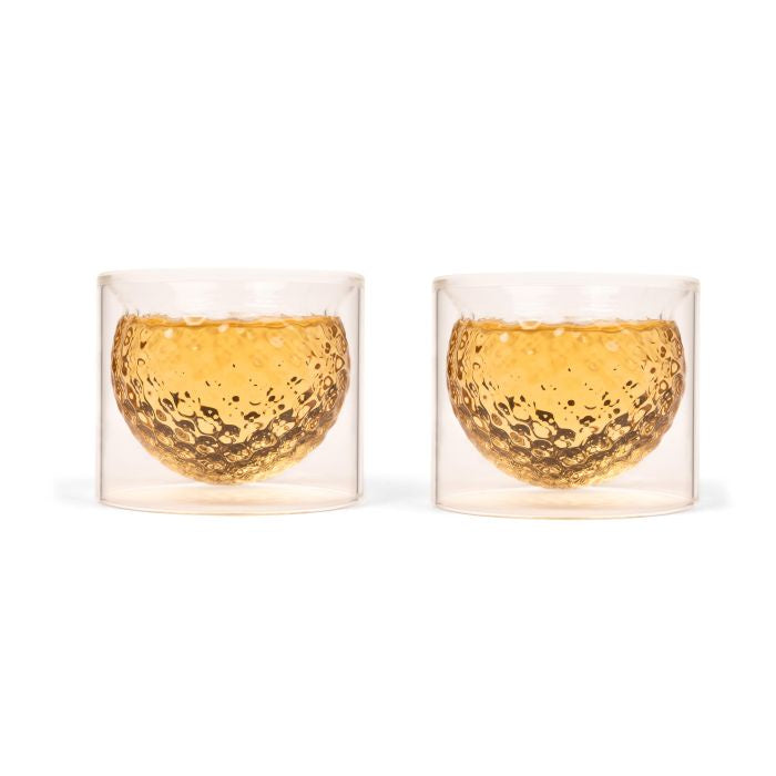 Golf Ball Glasses-Set of 2