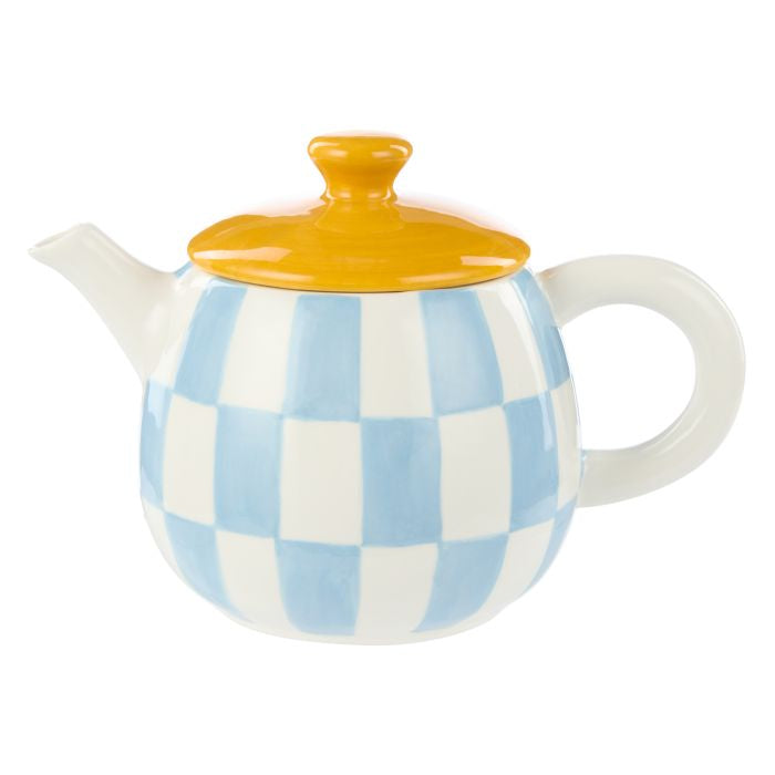 Check 700ml Teapot 20.5x14x13cm BL