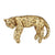 Leo Leopard POLY Pot Hanger 9.5x3.5x5cm