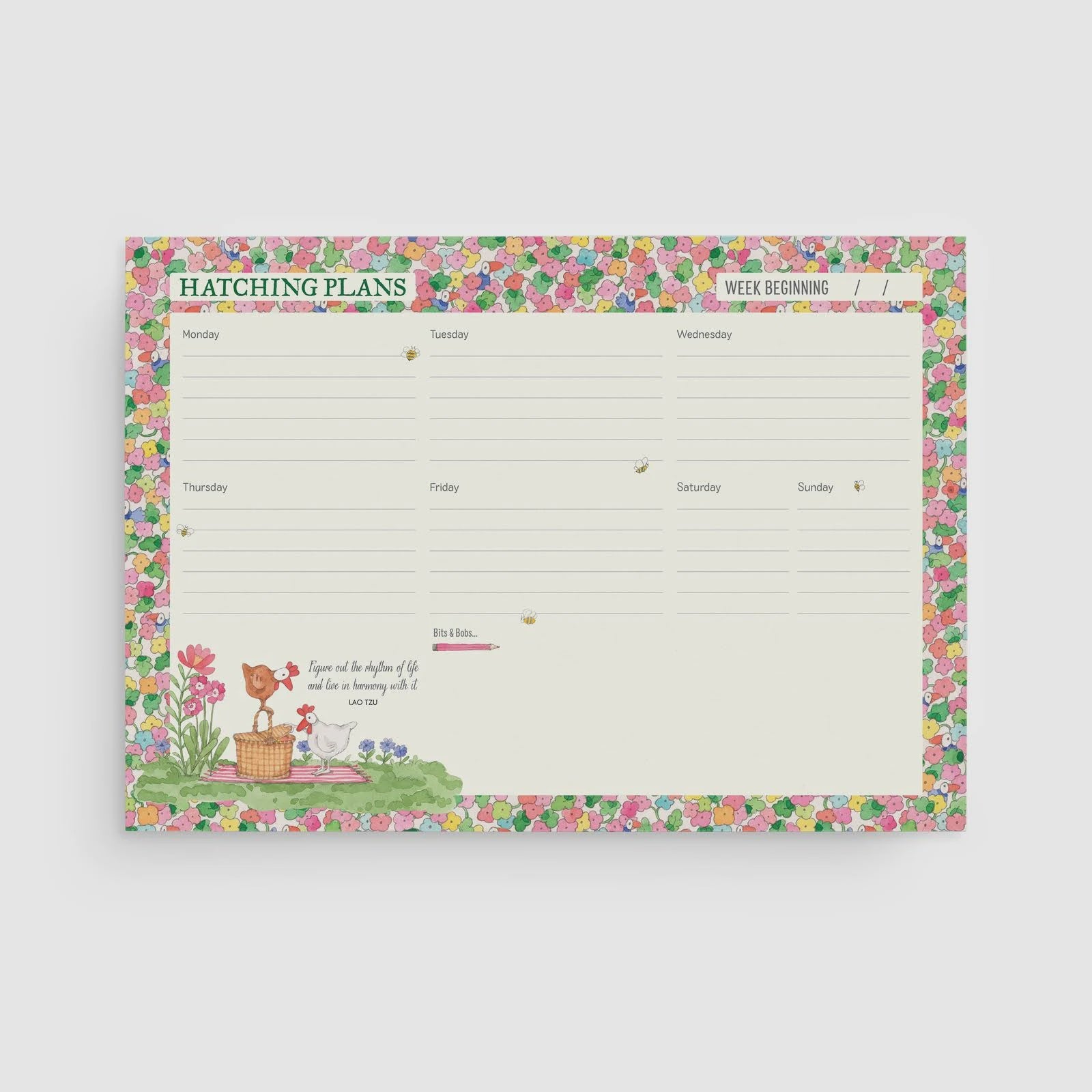 Twigseeds A4 Desk Planner